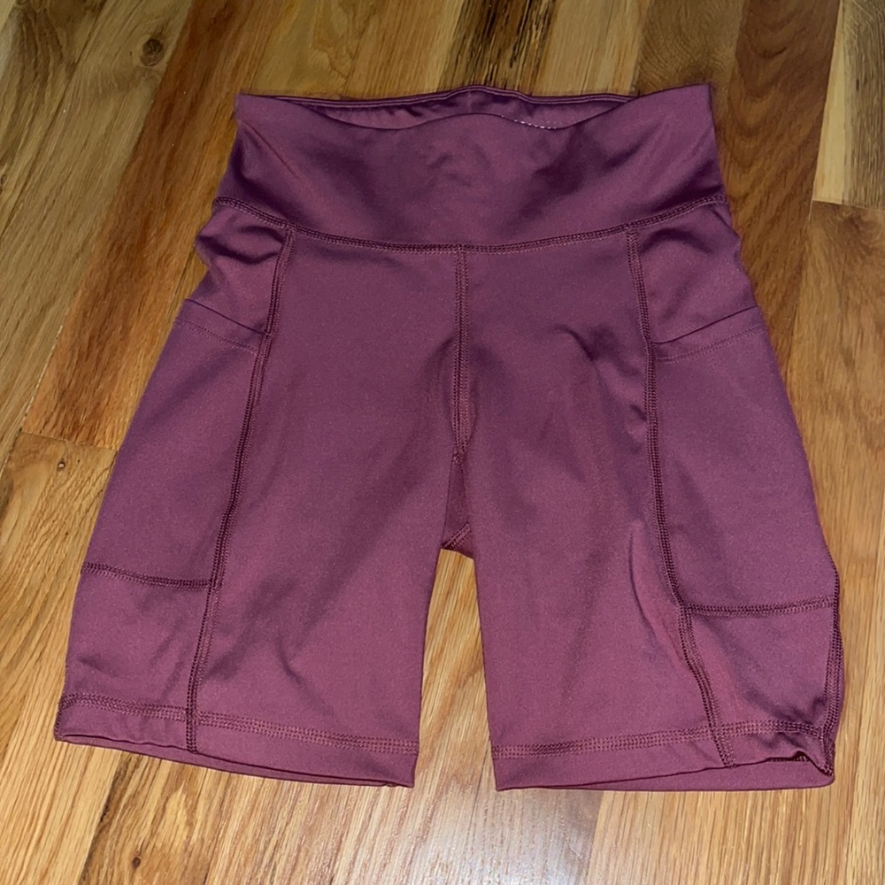 aeropostale athletic biker shorts